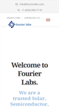 Mobile Screenshot of fourierlabs.com